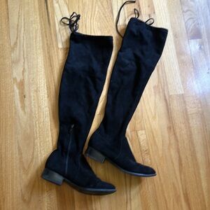 Over the Knee Faux Suede Boots